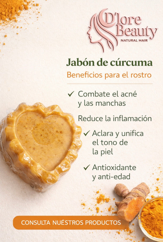 Jabón de cúrcuma 🌿