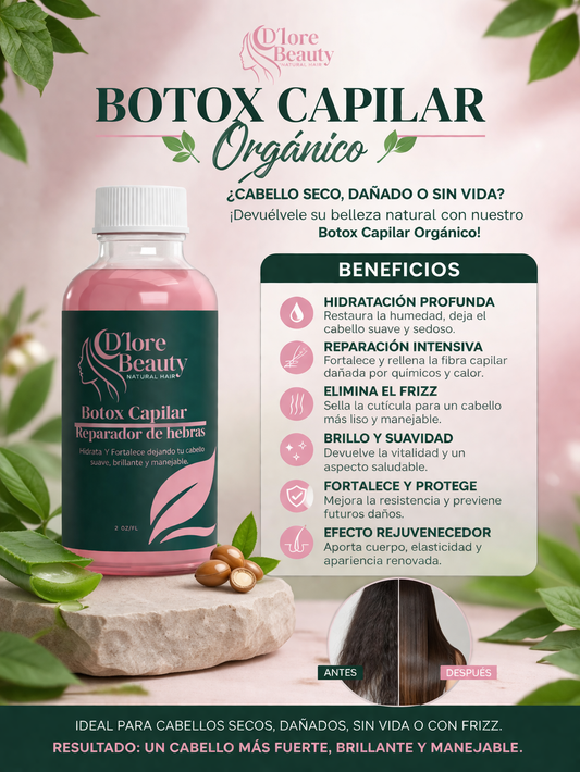 Botox capilar orgánico 🌿